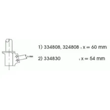 амортизатор передний газовый!\ Renault Megane 2.0 16V 95-98 324 808 KYB
