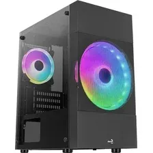 Корпус AeroCool Atomic Lite-G-BK-V2