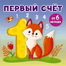 Развивающая книга АСТ Первый счет. Книжки-малышки на картоне, твердая обложка (Игнатова Анна)