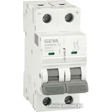 Выключатель автоматический GEYA GYM9HDC-2P-2C 2P 2A C 6kA 2M GYM9HDC2PC2
