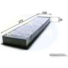 Салонный фильтр Comline EKF252A