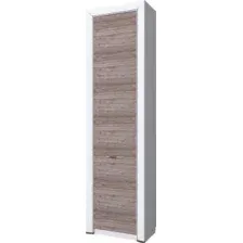 Шкаф-пенал Anrex Olivia 1DW (вудлайн кремовый/дуб анкона)