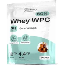 Протеин Healthys Whey Wpc (900г, сливочная карамель)