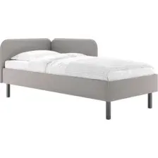 Односпальная кровать Mio Tesoro Юта 90x200 (велутто бежевый)