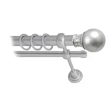 Карниз для штор Lm Decor Тифани 037 2р гладкий 25/16мм (сатин, 4м)