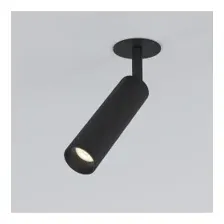 Светильник встраиваемый черный 8W 4200K (25040/LED) Diffe