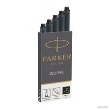 Набор картриджей чернильных Parker Cartridge Quink (5 шт. черные)