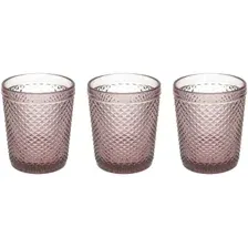 Набор стаканов для воды и напитков Tognana Glass Diamante N3585T65894 (3 шт)