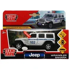 Внедорожник Технопарк Jeep Wrangler Sahara Полиция SAHARA5D-12SLPOL-SR 