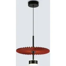 Подвесная люстра Ambrella LH72613 BK/RD (черный/красный)