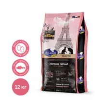 Сухой корм для кошек BON APPETIT Adult Gourmand лосось и курица 12 кг (795325)