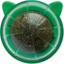 Игрушка для кошек Деревенские лакомства Мятный шар на подставке / 76050786 (26г)