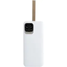 Внешний аккумулятор Perfeo Atomic Age 30000mAh (белый)