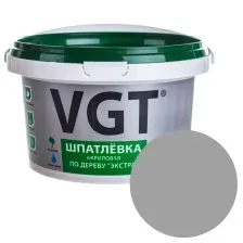 Шпатлёвка по дереву VGT Экстра светло-серый,  1 кг