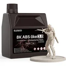 Фотополимер Elegoo 8K ABSlike V3.0 2кг (ваниль)