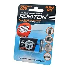 Аккумулятор Robiton 250MH9-1 BL1 08801