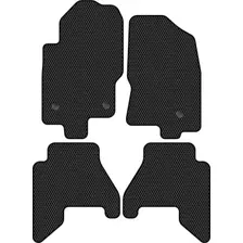 Комплект ковриков для авто Alicosta Nissan Pathfinder III (suv / R51) 2009 - 2014 (черный, ромб)