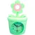 Настольные часы ILikeGift Flower in a pot 100P-106-01 (зеленый)