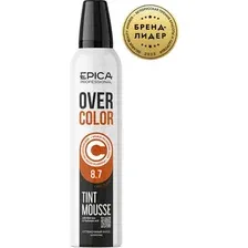 Тонирующий мусс для волос Epica Professional Overcolor (250мл, шоколад)
