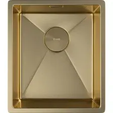 Мойка кухонная ZORG Zerox 38 U / IF PVD Gold