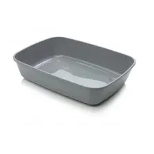 Туалет SAVIC Iriz 50 для кошек, пластик, серый, 50 х 36,5 х 11,5 см