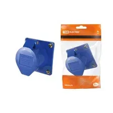 Розетка 423 скрытая 2Р+РЕ 32А 220В IP44 TDM