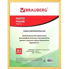 Рамка Brauberg HIT2 / 391132 (золото)