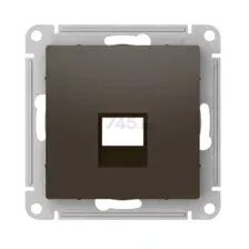 Лицевая панель SYSTEME (SCHNEIDER) ELECTRIC AtlasDesign для функций типа Keystone мокко (ATN000684)