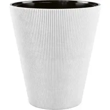 Кашпо Formplastic Linea FP-5840-011 (белый)