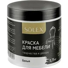 Краска Solex Для мебели (750г, белый)