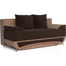 Диван Mebel-Ars Еврокнижка Наталия-2 (кордрой коричневый)