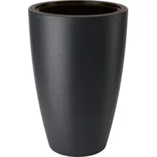 Кашпо Formplastic Gobi Slim / FP-5250-014 (антрацитовый)