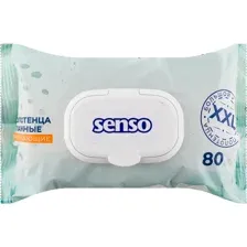 Влажные полотенца Senso, 80 шт