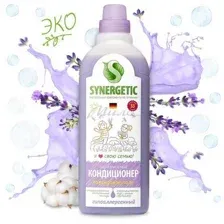 Кондиционер ополаскиватель для белья SYNERGETIC биоразлагаемый Лавандовое поле, 1 л
