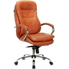 офисное компьютерное кресло Бюрократ T-9950 Leather, коричневый