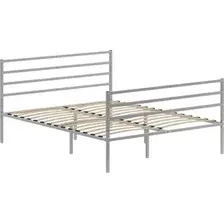 Кровать Домаклево Металика Г4+Г3 180х200 (серый)