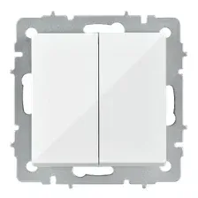 Выключатель перекрестный IEK Brite BR-V23-0-10-K01 (белый)