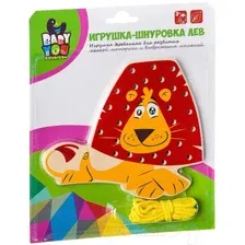 Развивающая игрушка Bondibon Шнуровка. Лев / ВВ2189