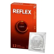 Презервативы reFLEX Light из натурального латекса в смазке 12