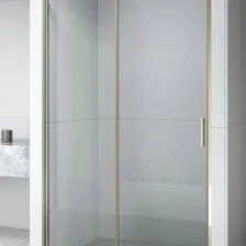 Душевая дверь Aquanet Pleasure Evo 150 AE65-N150-GBT (золото брашированное/никель)