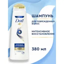 Шампунь для волос Dove интенсивное восстановление, 380 мл