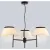Подвесная люстра Ambrella LH72451/3 BK/WH (черный/белый)