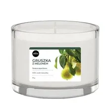 Свеча Aroma Home Scented Candle Pear And Melon Ароматическая 115 г