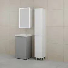 Тумба под умывальник Symbolite Батлер Люкс Plus 1 ящик (серый)