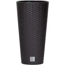 Горшок Prosperplast пластиковый Flower pot Rato Tubus – anthracite