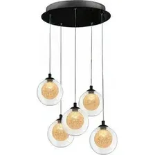 Подвесная люстра iLedex Oblivion C4457-5R CR