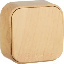 Выключатель Legrand Quteo 782260 (дерево)