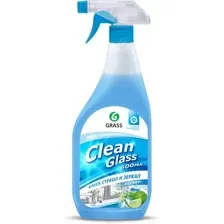 Средство для мытья стекол Grass Clean Glass. Голубая лагуна / 125247 (600мл)