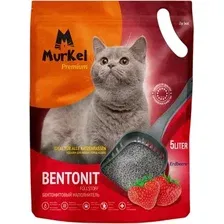 Наполнитель для туалета Murkel Бентонитовый (4кг, клубника)