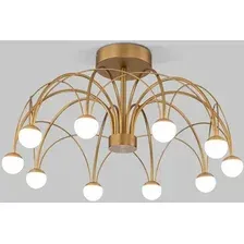 Люстра Евросвет 90031/10 LED (золотой)